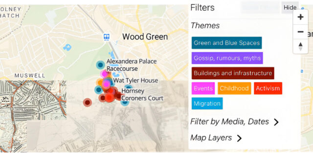 Campsbourne Project Map