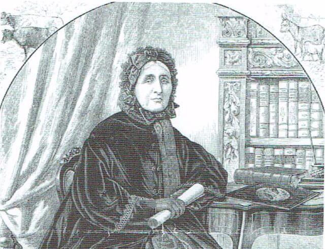 Drawing of Mrs Smithies